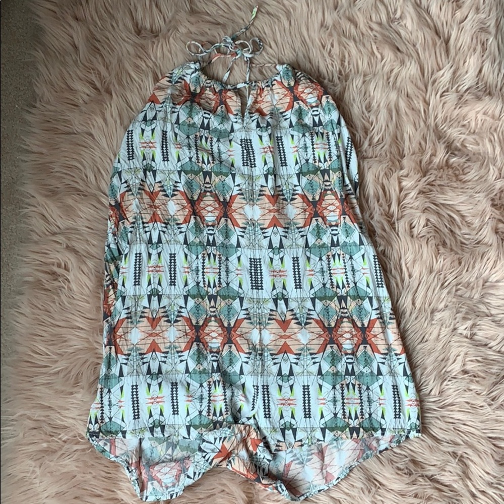 Patterned, romper from aeropostale